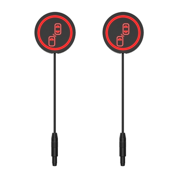 Gaismas brīdinājums par aklo zonu ar BSD spoguļa lēcu, milimetru viļņu radars, 12V, 2 sensori, LED displejs, skaņas signāls