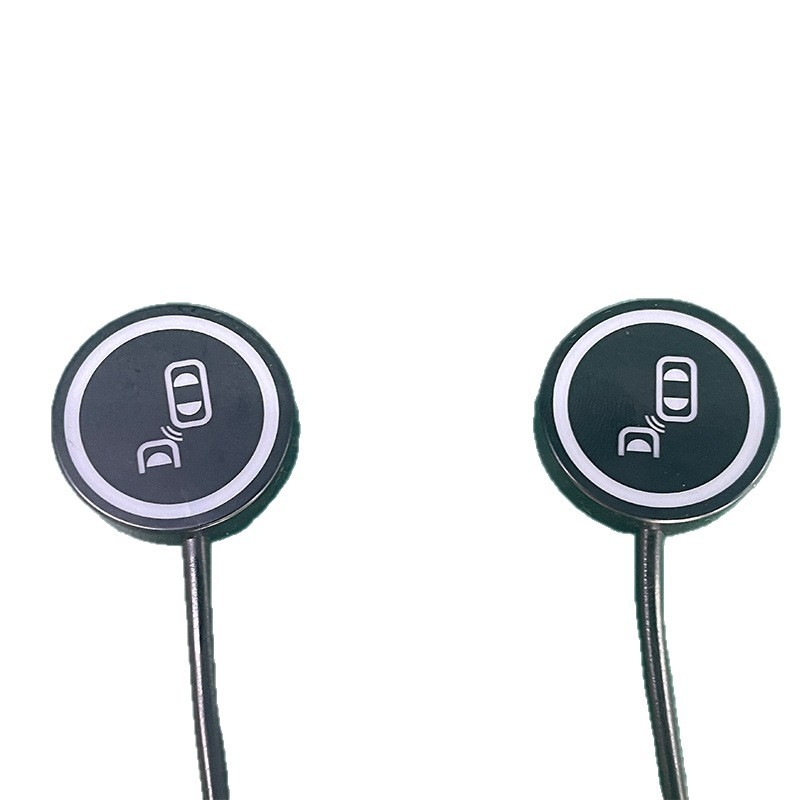 Gaismas brīdinājums par aklo zonu ar BSD spoguļa lēcu, milimetru viļņu radars, 12V, 2 sensori, LED displejs, skaņas signāls