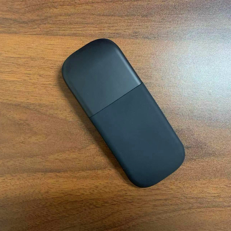 Összecsukható optikai egér, ultra vékony, vezeték nélküli 2.4G + Bluetooth kapcsolat, 1600 DPI, ergonómikus laptophoz