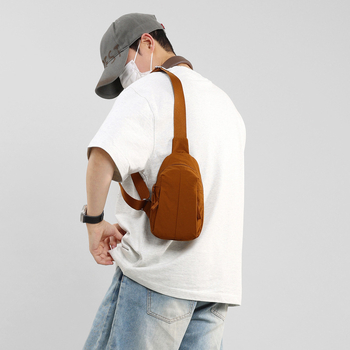 Torba preko tijela za žene i muškarce, lagana, gradski stil, najlon, podstava poliester, zatvaranje zipom, ID džep, unutarnja dodatna pretinac (Materijal: Najlon; Podstava: Poliester; Zatvaranje: Zip; ID džep; Unutarnja dodatna pretinac)