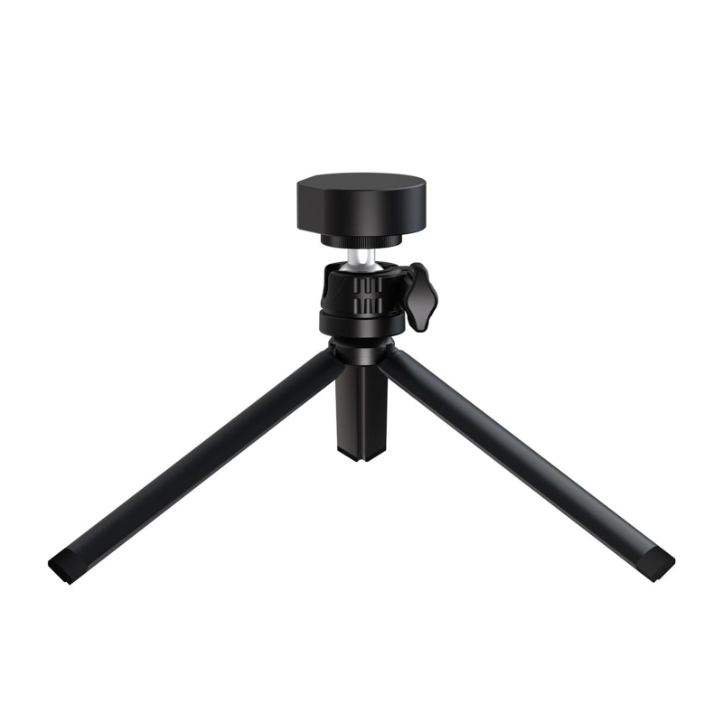 Adaptor de montaj pentru trepied din aliaj de aluminiu pentru pan-tilt universal, rotire 360°, instalare manuală, greutate 300 g