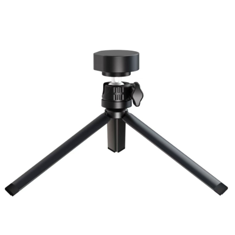 Adaptor de montaj pentru trepied din aliaj de aluminiu pentru pan-tilt universal, rotire 360°, instalare manuală, greutate 300 g