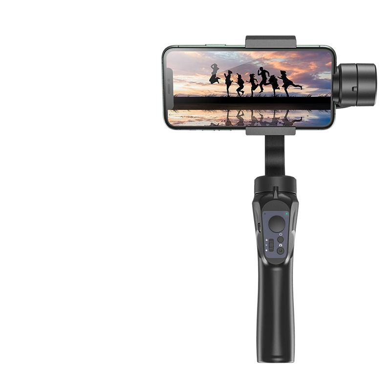 Stabilizator de imagine portabil pentru telefonul mobil — trei axe, aliaj de aluminiu, pentru filmare