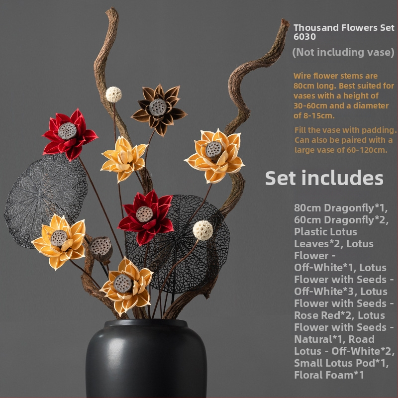 Kuivatatud lillede bukett, käsitööline põrandal seisev dekoratiivne kimp kõrgete okstega ja loodusliku lotose seemnepodiga (Tüüp: Lilled; Klassifikatsioon: Kuivatatud lilled veenidega; Bränd: Zen Garden; Kasutus: Bukett; Põhjalik ruum: Elutuba)