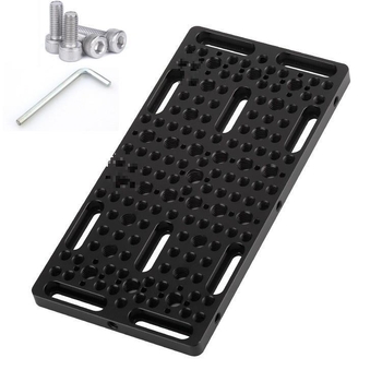 Κεφαλή τρίποδου με παγκόσμια πλάκα γρήγορης απελευθέρωσης και πλάκα προσαρμογής για κάμερες SLR, βάρος 1,0 kg