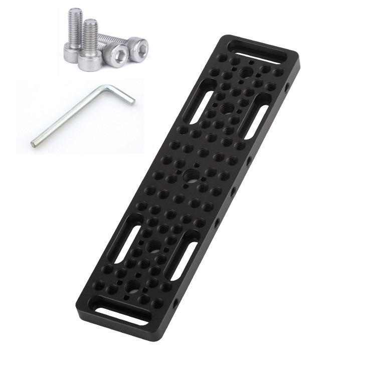 Κεφαλή τρίποδου με παγκόσμια πλάκα γρήγορης απελευθέρωσης και πλάκα προσαρμογής για κάμερες SLR, βάρος 1,0 kg