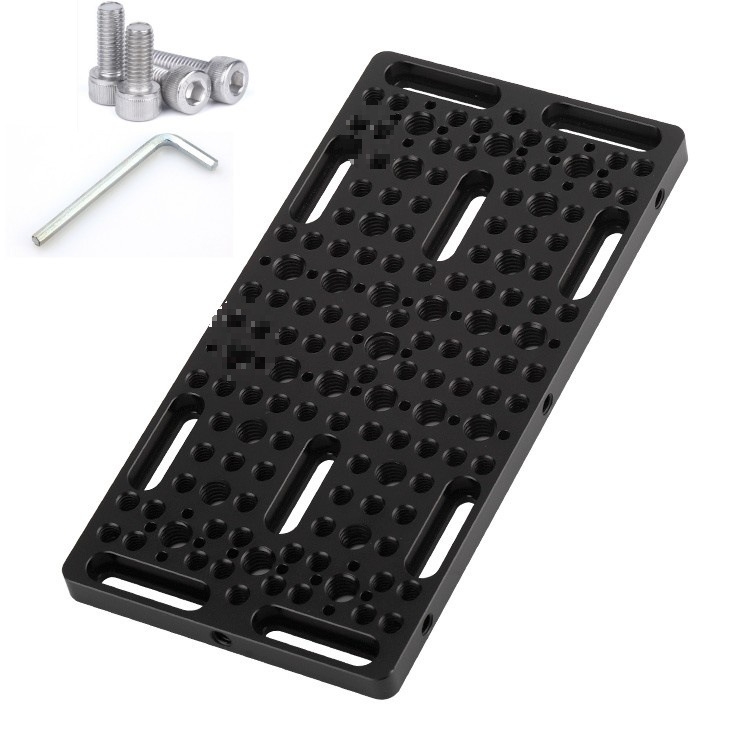 Κεφαλή τρίποδου με παγκόσμια πλάκα γρήγορης απελευθέρωσης και πλάκα προσαρμογής για κάμερες SLR, βάρος 1,0 kg