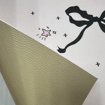 Μικρή δερμάτινη επιφάνεια για ποντίκι, απορροφητικό δέρμα, UV εκτύπωση, λογότυπο περιλαμβάνεται