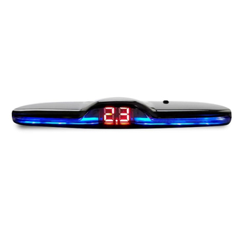 Aizmugurēji montējams auto atpakaļgaitas radara sistēma ar LCD displeju, 4 sensori, 12V barošana, skaņas signāls, uztveres diapazons 0,3–2,3 m