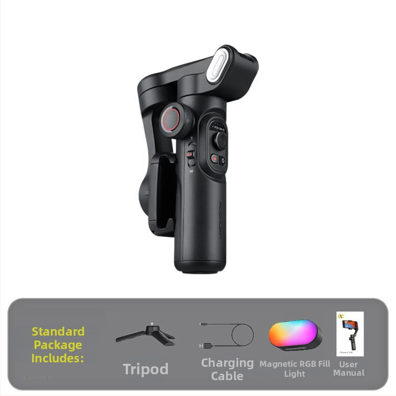 Gimbal pre mobilný telefón Ouchuan Smart XE s AI sledovaním, 3-osi stabilizácia pre živé prenosy a krátke videá, kompatibilný s väčšinou smartfónov