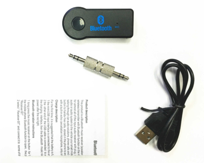 BT350 Bluetooth automatski prijemnik – napajanje 5V putem upaljača, 3,5 mm zvuk, FM modulacija, neovisno MP3 sučelje za automobil