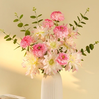 Τεχνητό μπουκέτο ροδων - με σύρμα, χειροποίητο, μεταξοτυπία και χύτευση με έγχυση, ποικιλία: τριαντάφυλλο, διακόσμηση γάμου