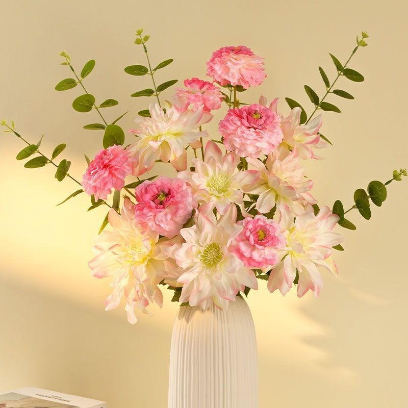 Τεχνητό μπουκέτο ροδων - με σύρμα, χειροποίητο, μεταξοτυπία και χύτευση με έγχυση, ποικιλία: τριαντάφυλλο, διακόσμηση γάμου