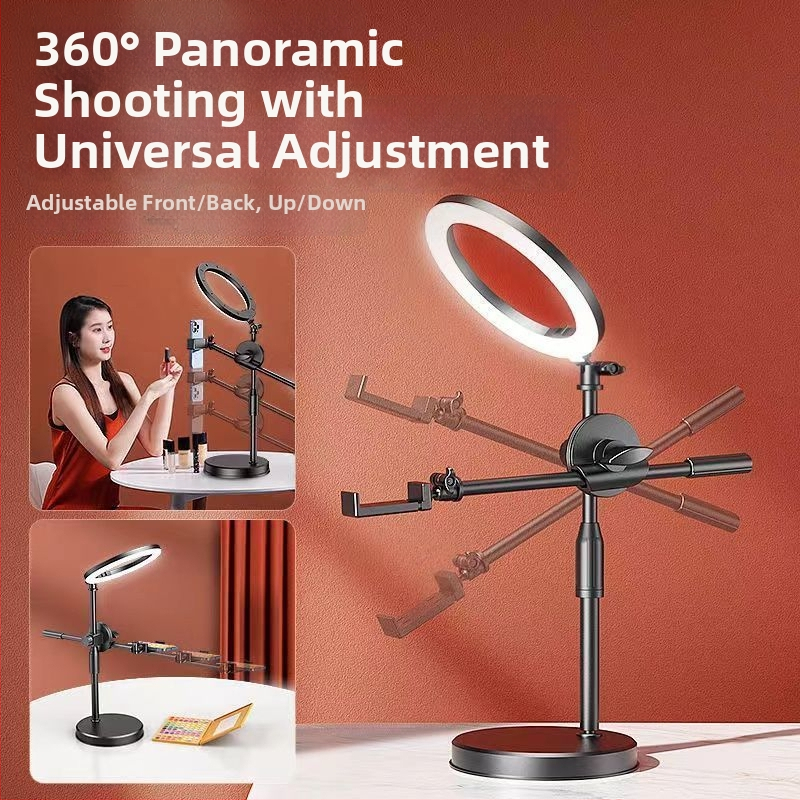 Držiak telefónu s horným osvetlením pre stolové vysielanie – nehrdzavejúca oceľ, držiak na air bag, IP štýl