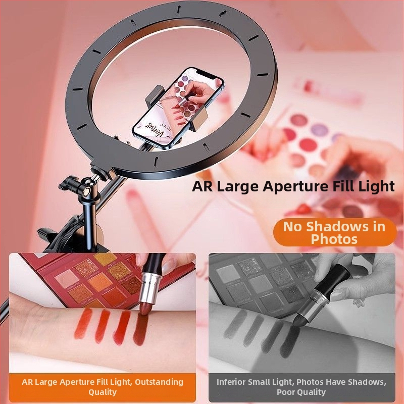 Držiak telefónu s horným osvetlením pre stolové vysielanie – nehrdzavejúca oceľ, držiak na air bag, IP štýl