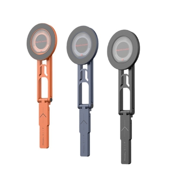Suport magnetic pentru telefon, mini stativ din aliaj de aluminiu, tripod de birou pliabil pentru filmări, stabilizare anti-vibrație