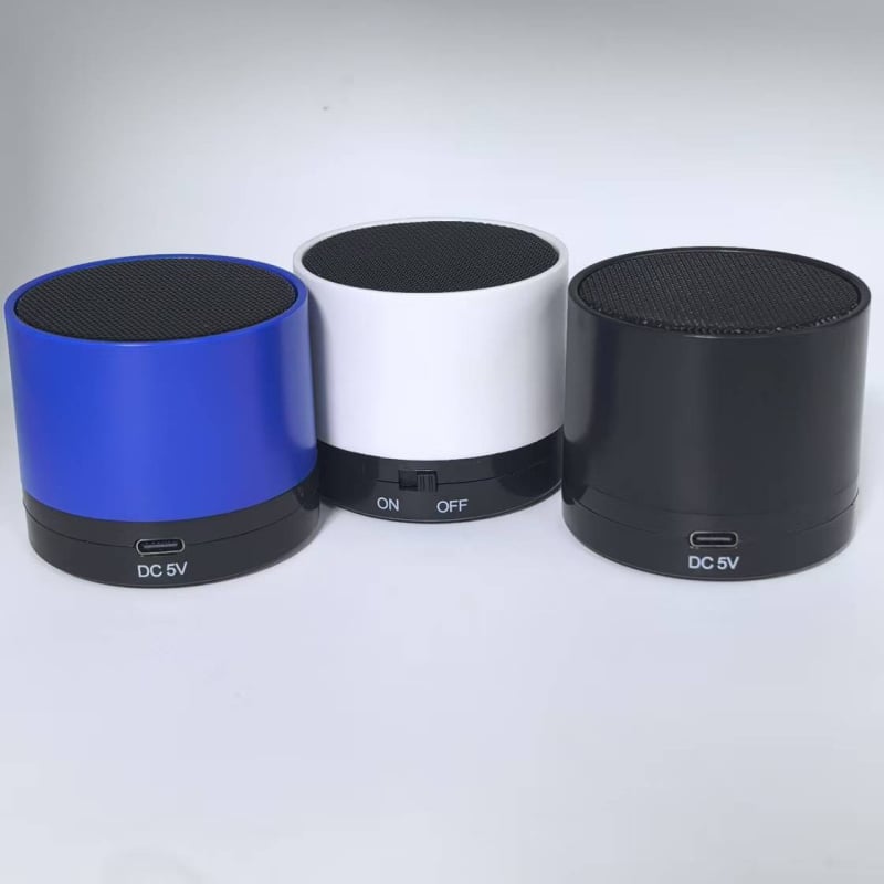 S10 Bluetooth ηχείο από νέο υλικό: άχυρο σίτου και μπαμπού, φορητό για αυτοκίνητο, hands-free