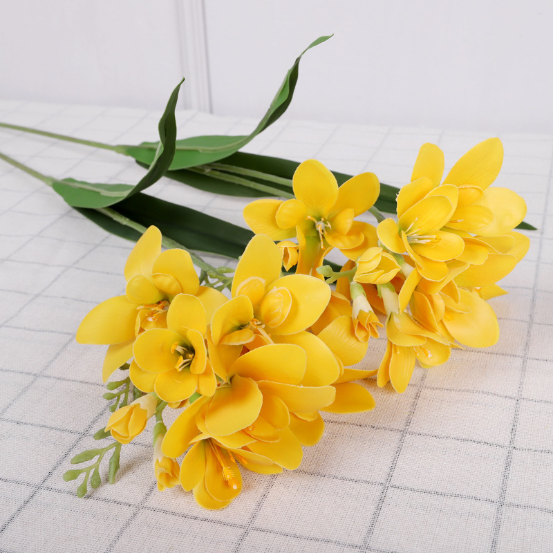 Xinwan Umjetna cvjetna aranžman – Alyssum-Freesia, varijanta 179908617, za vjenčanja, kućnu dekoraciju, rekvizite za fotografiju