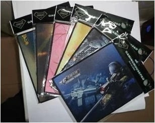 Pad ποντικιού με σφραγισμένο άκρο, παχύτερη κατασκευή, μόνο μια όψη, αντιολισθητικό, επεξεργασία OEM