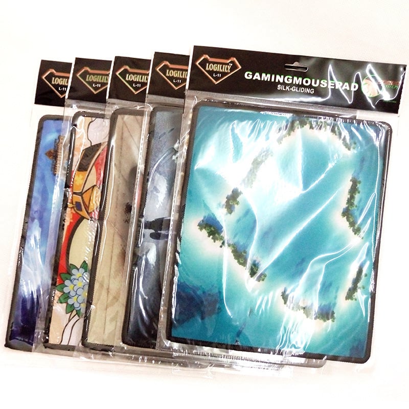 Pad ποντικιού με σφραγισμένο άκρο, παχύτερη κατασκευή, μόνο μια όψη, αντιολισθητικό, επεξεργασία OEM