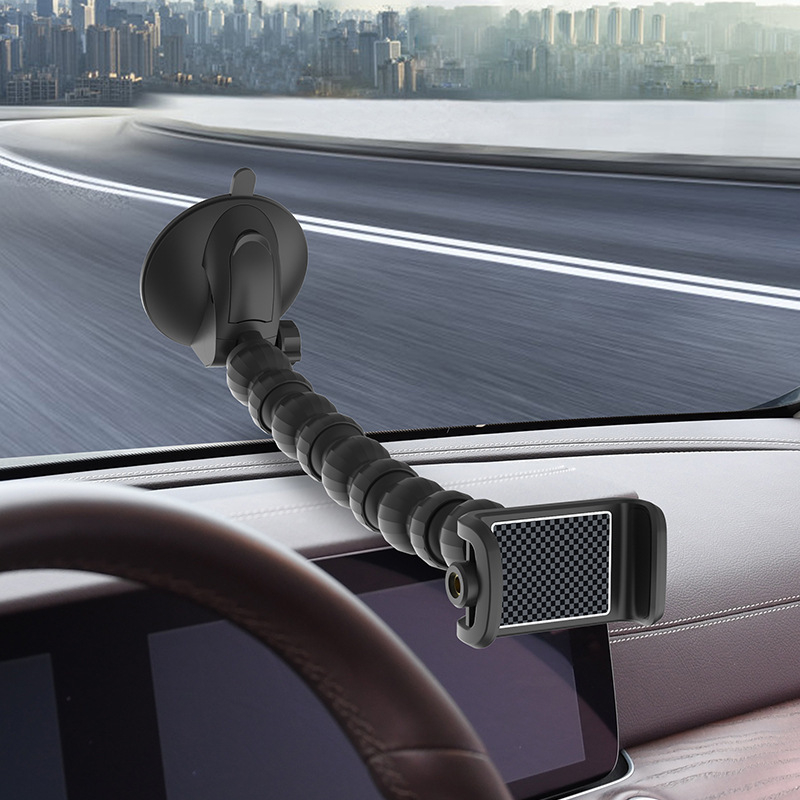 Suport pentru telefon în mașină – corp din plastic, personalizare acceptată, stil general (Tip: suport pentru mașină; Material: Plastic; Personalizare: Acceptată)