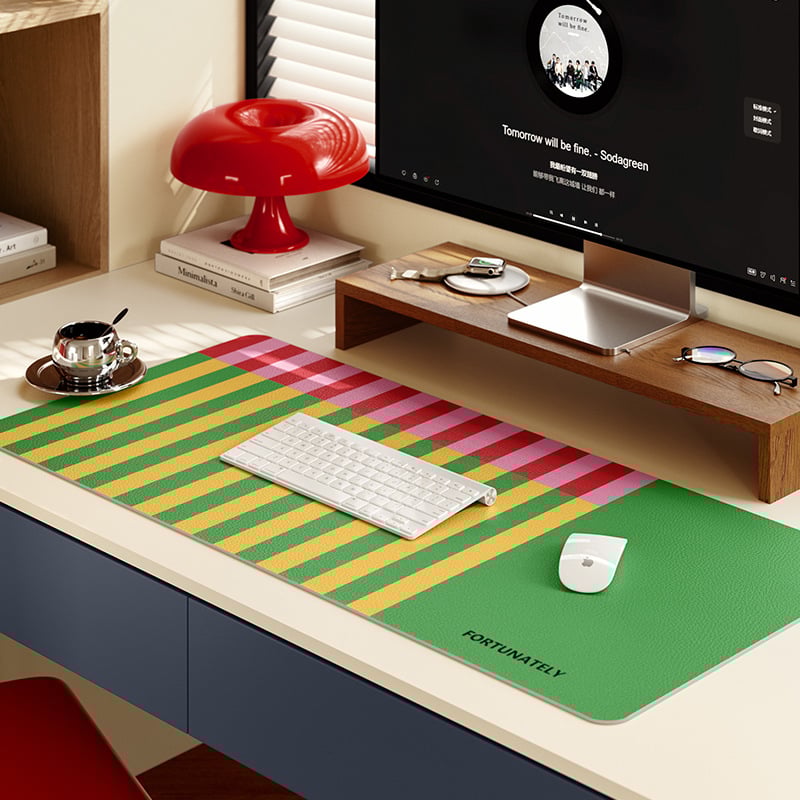 Υπόστρωμα γραφείου PU, μονόπλευρο, μεταφορά θερμότητας, ιαπωνικός μινιμαλιστικός σχεδιασμός, προσαρμογή