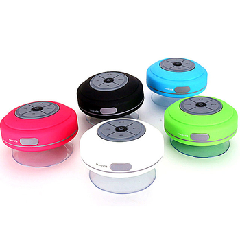 Bluetooth zvučnik sa usisnom čašom, IPX5 vodootporan, 3W izlaz, domet 10 m, ugrađena baterija 300-500 mAh (Bluetooth 5.0, IPX5, 3W, 10 m, 300-500 mAh)