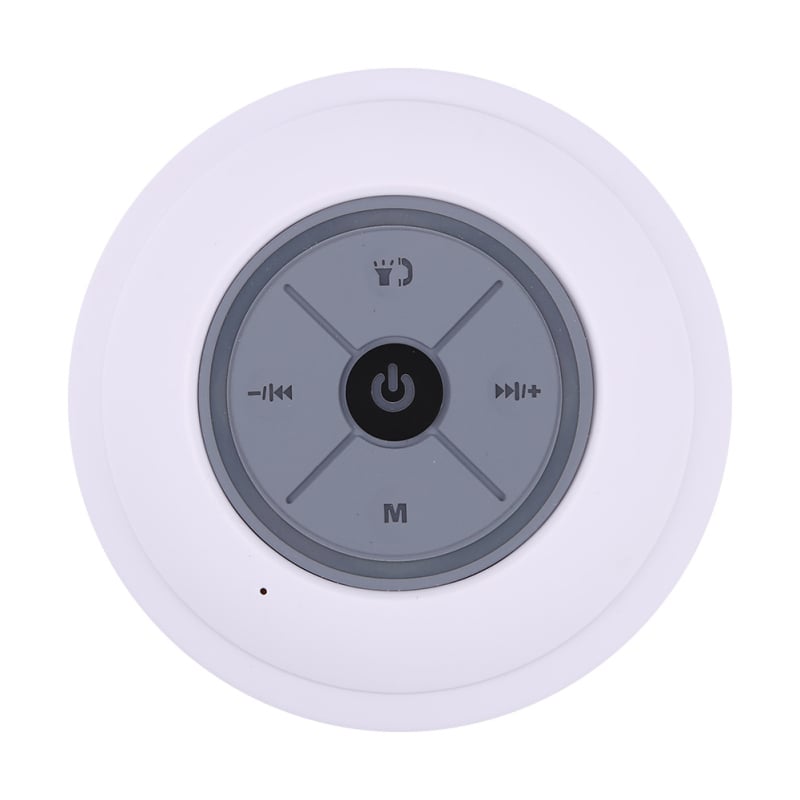 Bluetooth zvučnik sa usisnom čašom, IPX5 vodootporan, 3W izlaz, domet 10 m, ugrađena baterija 300-500 mAh (Bluetooth 5.0, IPX5, 3W, 10 m, 300-500 mAh)