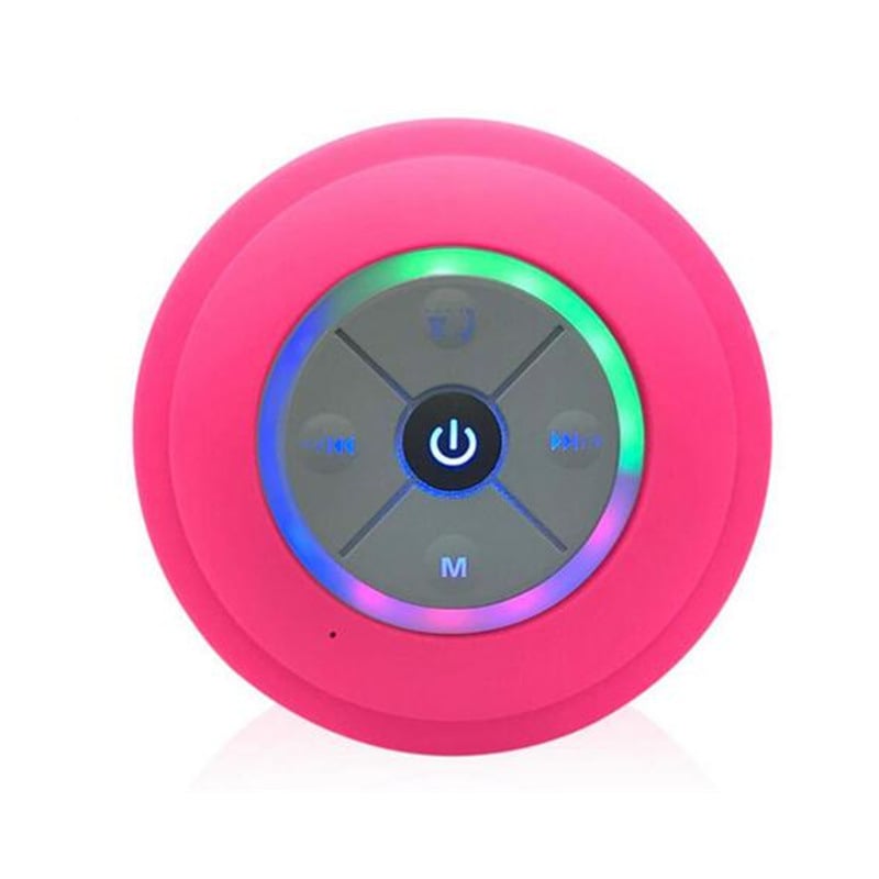 Bluetooth zvučnik sa usisnom čašom, IPX5 vodootporan, 3W izlaz, domet 10 m, ugrađena baterija 300-500 mAh (Bluetooth 5.0, IPX5, 3W, 10 m, 300-500 mAh)