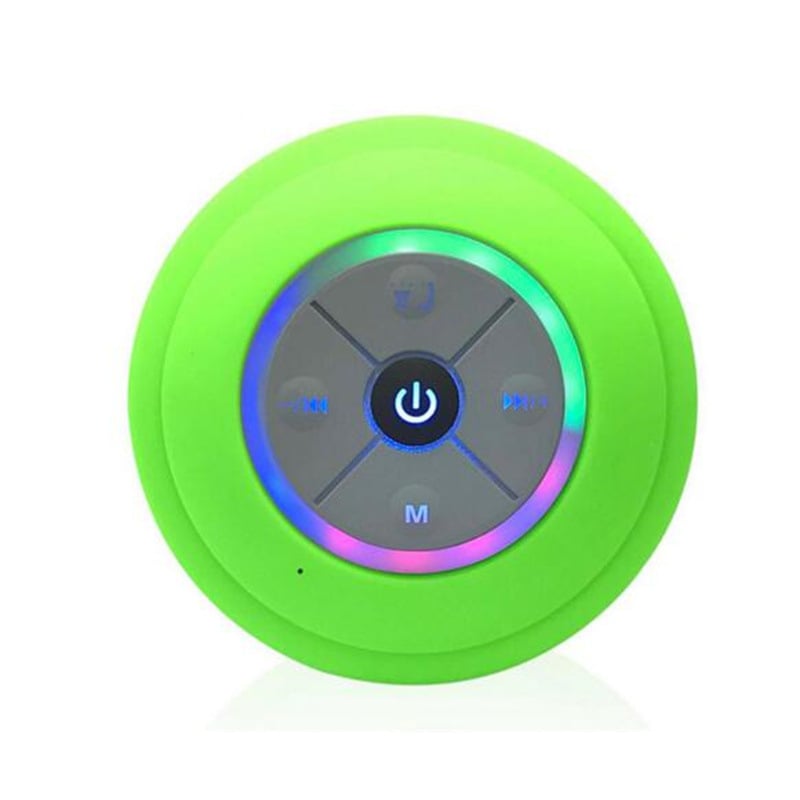 Bluetooth zvučnik sa usisnom čašom, IPX5 vodootporan, 3W izlaz, domet 10 m, ugrađena baterija 300-500 mAh (Bluetooth 5.0, IPX5, 3W, 10 m, 300-500 mAh)