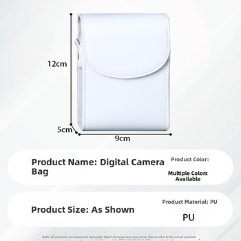Taška cez rameno na digitálny fotoaparát, Oxford materiál, kompatibilná s Canon G7X II/III a Sony, unisex, jar 2025, domáce uloženie