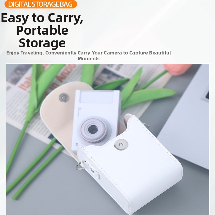 Taška cez rameno na digitálny fotoaparát, Oxford materiál, kompatibilná s Canon G7X II/III a Sony, unisex, jar 2025, domáce uloženie