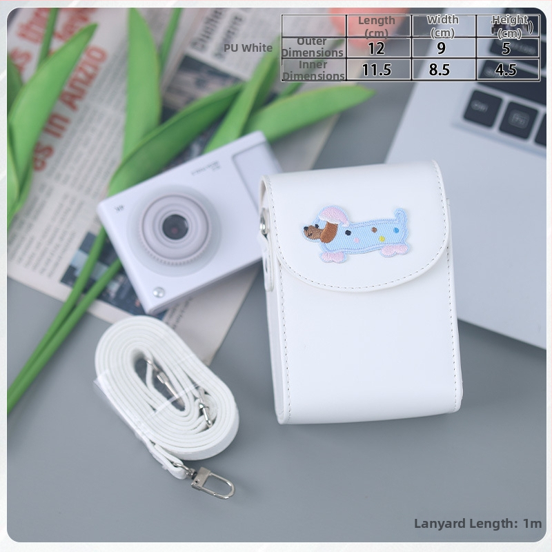 Taška cez rameno na digitálny fotoaparát, Oxford materiál, kompatibilná s Canon G7X II/III a Sony, unisex, jar 2025, domáce uloženie