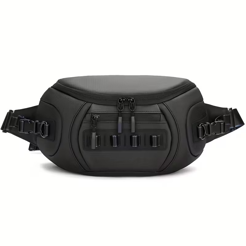 Ανδρική τσάντα κάμερας με μία ιμάντα στο στήθος, πολυλειτουργική για SLR και Mirrorless κάμερες, στυλ δρόμου, ύφασμα Oxford, αδιάβροχη και εξαιρετικά ελαφριά, επένδυση πολυεστέρα