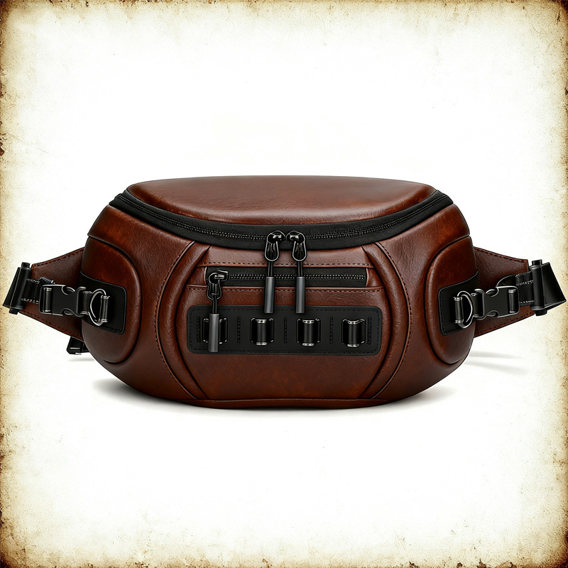 Ανδρική τσάντα κάμερας με μία ιμάντα στο στήθος, πολυλειτουργική για SLR και Mirrorless κάμερες, στυλ δρόμου, ύφασμα Oxford, αδιάβροχη και εξαιρετικά ελαφριά, επένδυση πολυεστέρα