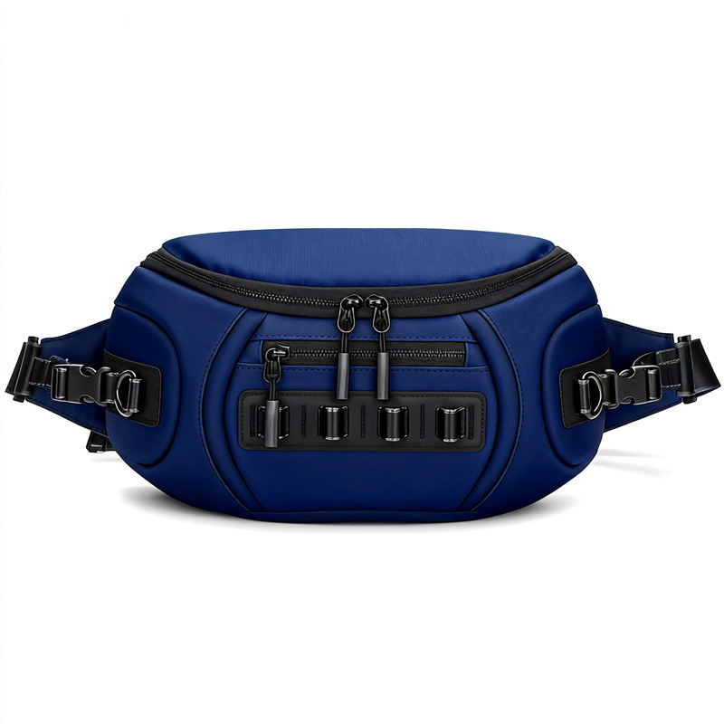 Ανδρική τσάντα κάμερας με μία ιμάντα στο στήθος, πολυλειτουργική για SLR και Mirrorless κάμερες, στυλ δρόμου, ύφασμα Oxford, αδιάβροχη και εξαιρετικά ελαφριά, επένδυση πολυεστέρα