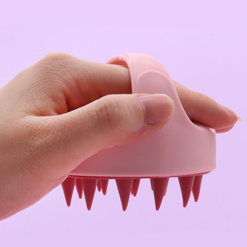 Műanyag fürdető és masszírozó kefe kutyáknak, SORADD, 100 darab dobozban