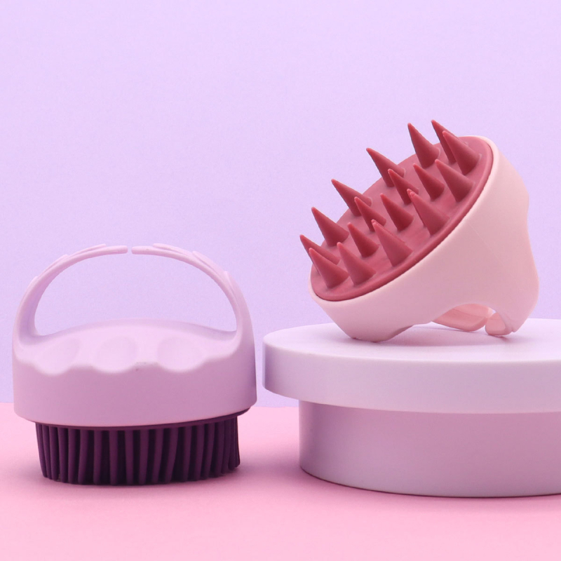 Műanyag fürdető és masszírozó kefe kutyáknak, SORADD, 100 darab dobozban