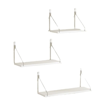 Проекторна стенна скоба – без пробиване, стенен стелаж за нощно шкафче и хол, регулируема височина на монтаж