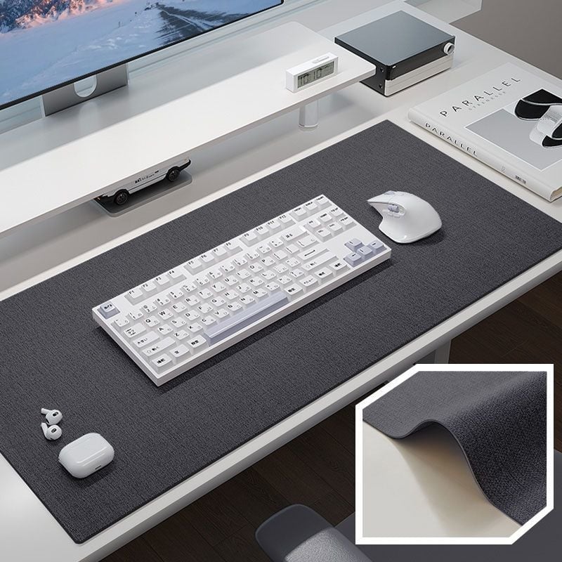 Kožna podloga za miš s mat završnim slojem, vodootporna i otporna na masnoće, gaming podloga