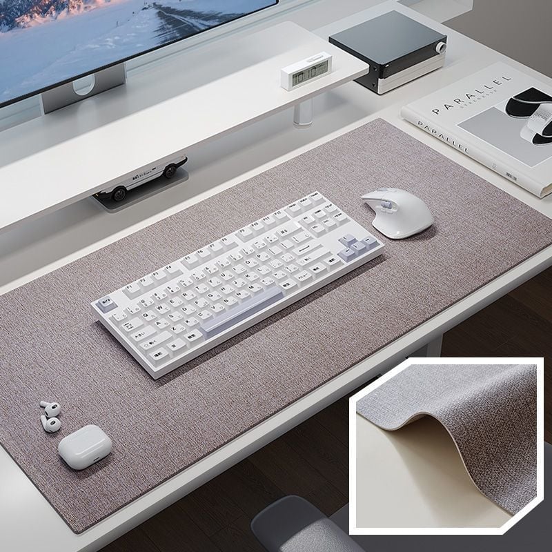 Kožna podloga za miš s mat završnim slojem, vodootporna i otporna na masnoće, gaming podloga
