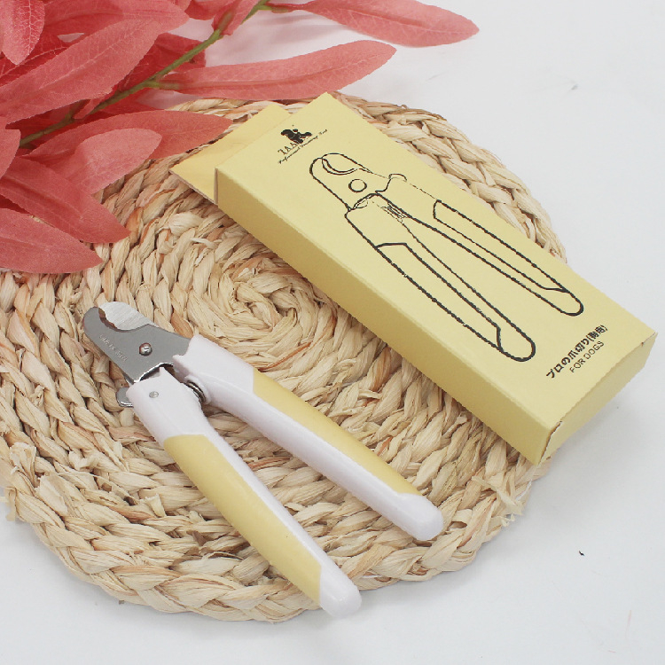 TAA márkájú kisállat körömvágó olló — rozsdamentes acél penge, műanyag nyél, 12 darabos csomag, kutyáknak