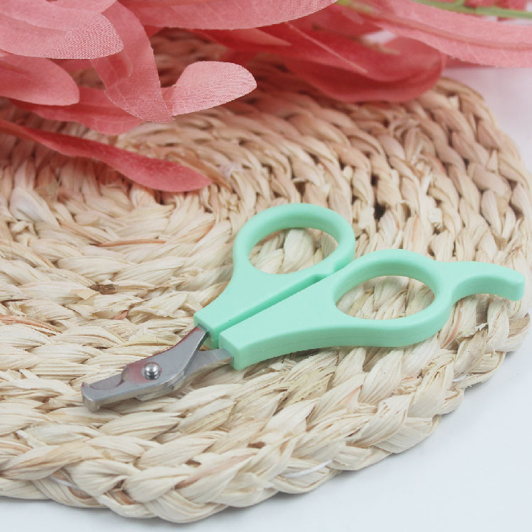 TAA márkájú kisállat körömvágó olló — rozsdamentes acél penge, műanyag nyél, 12 darabos csomag, kutyáknak