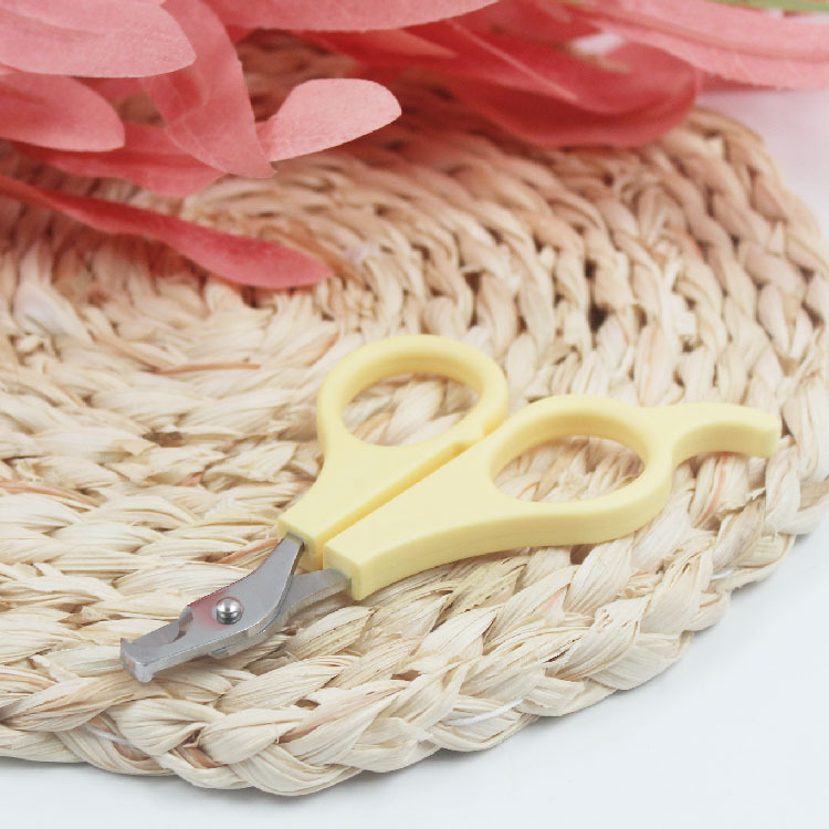 TAA márkájú kisállat körömvágó olló — rozsdamentes acél penge, műanyag nyél, 12 darabos csomag, kutyáknak