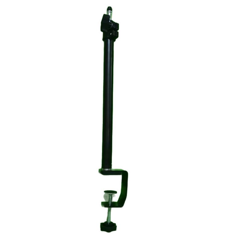 Десктоп стойка за телефон за заснемане отгоре, метална конструкция, диаметър тръби 16-19 мм, 2 секции, тегло 313 г