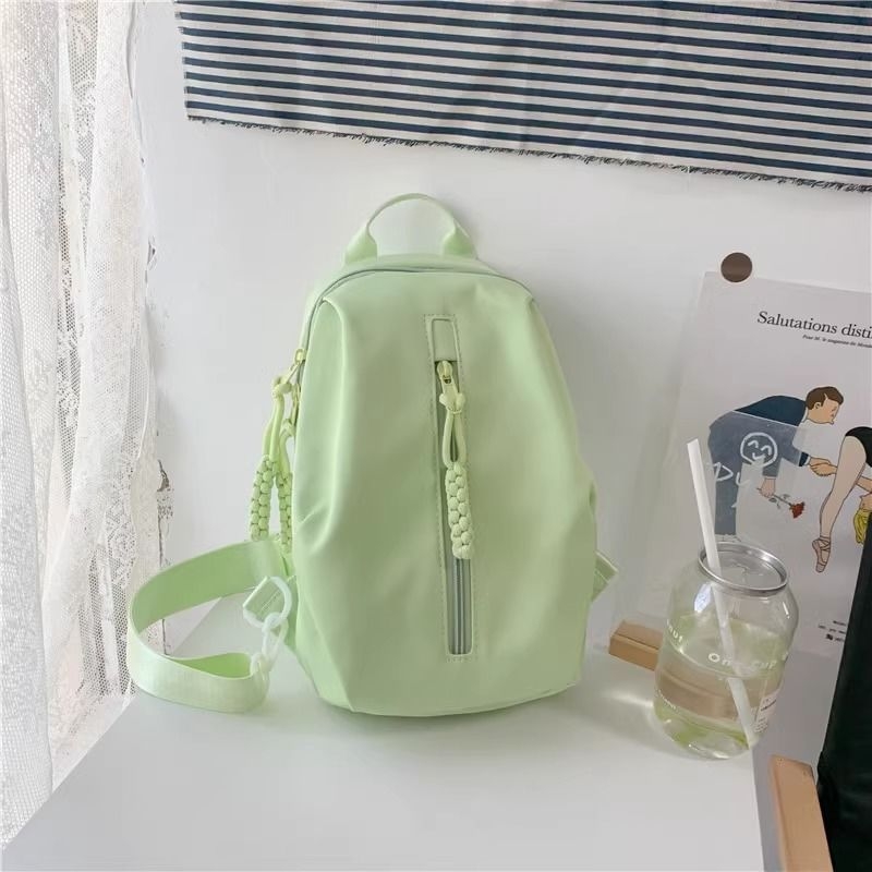 Dopamine ženska crossbody torba, ljeto, japanski stil, svježa i ležerna, najlon canvas torba, Mori stil, slatka djevojka