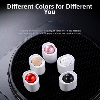 Mini Bluetooth slušalica za uho, tip ušne čepić, domet 10 m, Bluetooth 5.0, pozivi i glazba, vodootporna