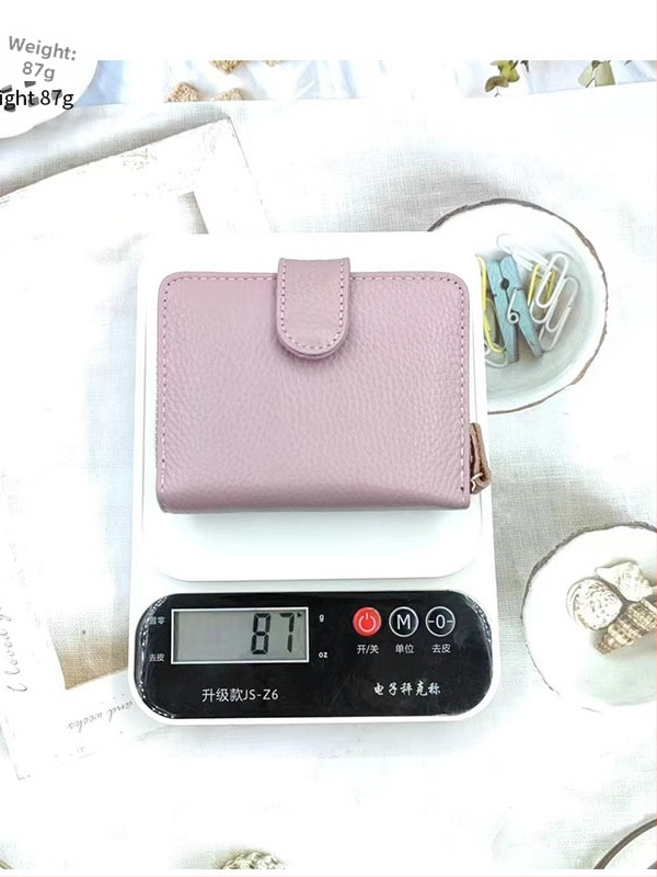 Γυναικείο πορτοφόλι με φερμουάρ από γνήσιο δέρμα Qimo – Μεγάλη χωρητικότητα, πρώτο στρώμα βοδινού δέρματος, επένδυση πολυεστέρα, Καλοκαίρι 2024