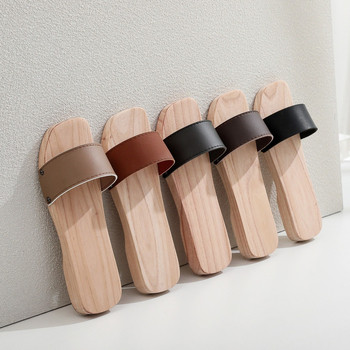 Мъжки ретро сандали с открити пръсти, горна част от изкуствена кожа, подметка EVA, за възраст 18–40 г.