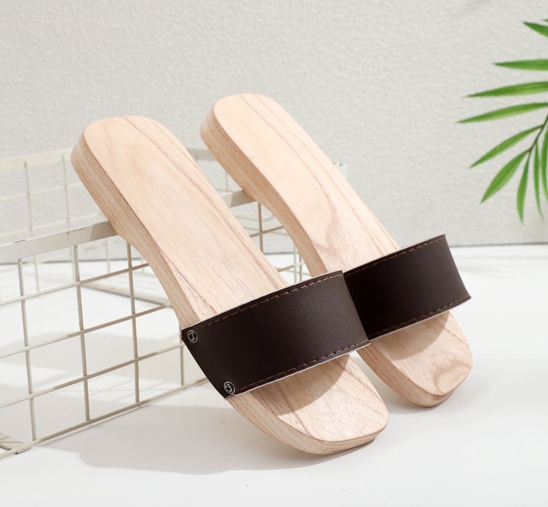 Мъжки ретро сандали с открити пръсти, горна част от изкуствена кожа, подметка EVA, за възраст 18–40 г.